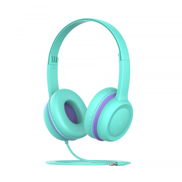 OEM color Safe Volume Limiter 85dB School Classroom Students Adjustable headband children kids headphones 