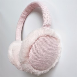 Plush 3.5mm Wired Kids Headphones ear headphone kids winter