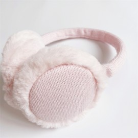 Over the head Stretchy Headband 85db limited wired with microphone winter headphone kids warm