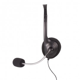 Lightweight Stereo Headset With Adjustable Microphone for Internet  E-Learners classroom study headphone