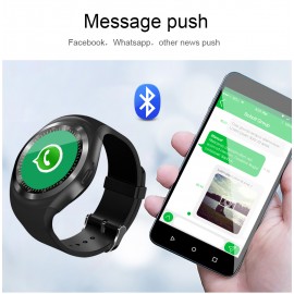 round shape ce rohs band watch smart Camera Smartwatch Wrist android 5g Sim smartwatch