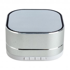 Christmas Gift Portable Colorful LED Aluminium Alloy Mini Wireless TWS Bluetooth Speaker