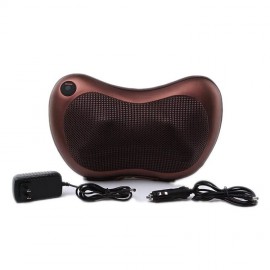 Heating Soft U Shape Travel Vibrating Neck Electric Massager Pillow U-Shaped Car Pillow