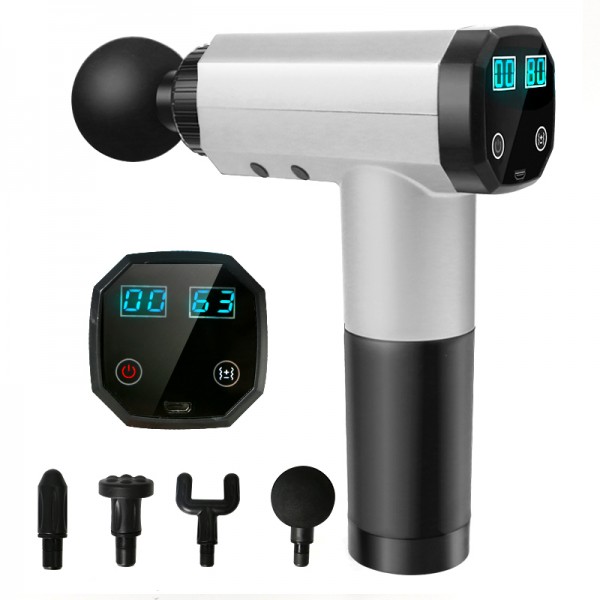 Electronic Portable Touch Screen LCD Display Massage Gun